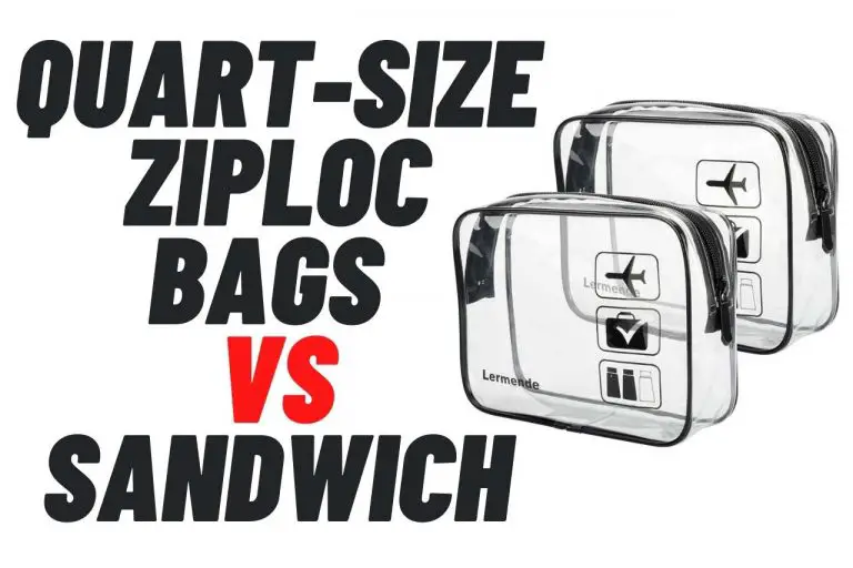 Quart Size Ziploc Bags Vs Sandwich: Which One Helps Traveling More?