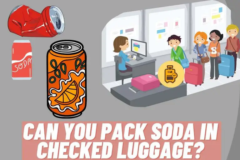 Can You Pack Soda in Checked Luggage? TSA Guideline