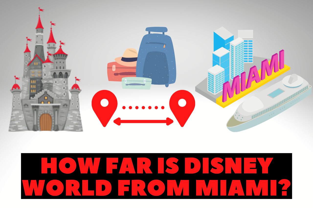 how far is disney world from miami