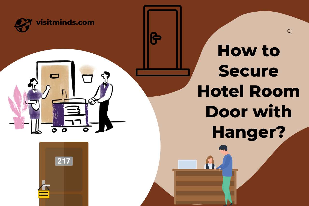 how to secure hotel room door with hanger